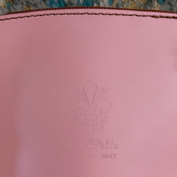 Made in Italy pink leather purse - Picture 2 of 7